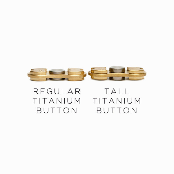 Torqbar® Tall CP2 Titanium Button - BUTITL