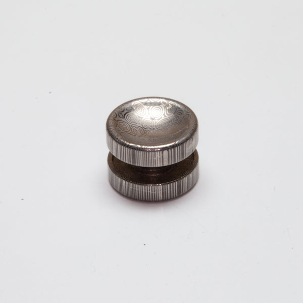 Torqbar® Deep Dish Damasteel Bluetongue Button