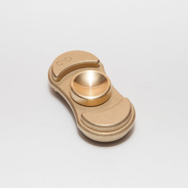 Torqbar® Luna V2 C360 Brass with Brass Machine Finish Deep Dish Buttons