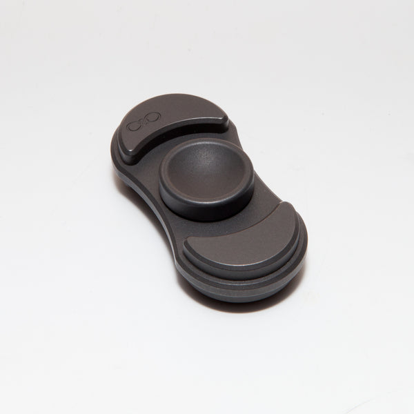 Torqbar® Luna V2 Zirconium Bead Blasted and Tumbled with Zirconium BBT Deep Dish Buttons