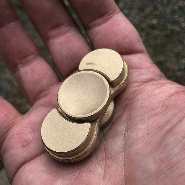 Torqbar® Magnum Aluminum Bronze Blasted/Tumbled With Magnum Big Dish Buttons