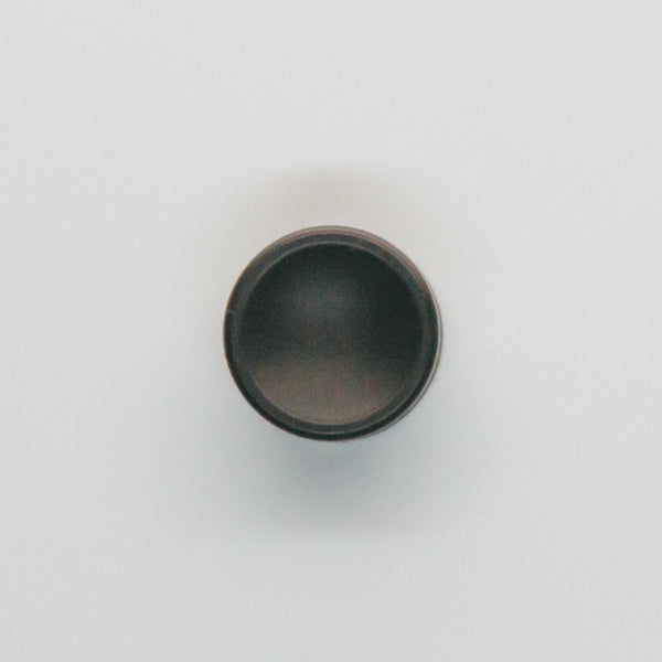 Torqbar® Blackened Zirconium Deep Dish Button