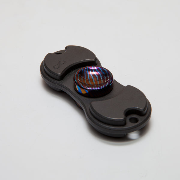 Torqbar® Solid Body Zirconium with Mokuti Deep Dish Buttons