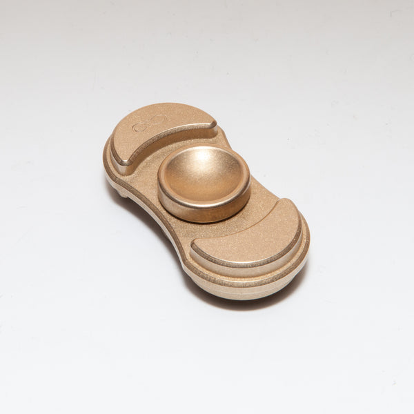 Torqbar® Luna V2 C954 Aluminum Bronze Bead Blasted and Tumbled with Bronze BBT Buttons with Original Hybrid Bearing