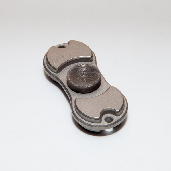 Torqbar® Solid Body 303 Stainless Steel with Boomerang Damascus Deep Dish Buttons