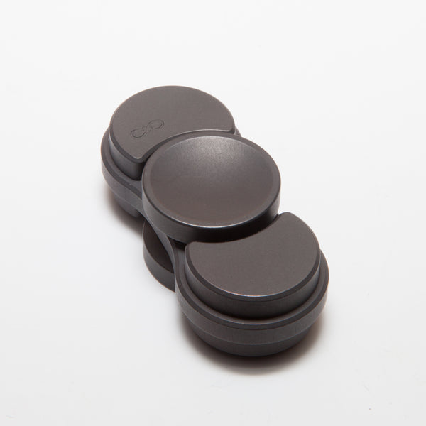Torqbar Magnum Zirconium Blackened with Zirconium Magnum Big Dish Buttons